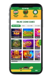 Screenshot of a mobile phone screen with games
